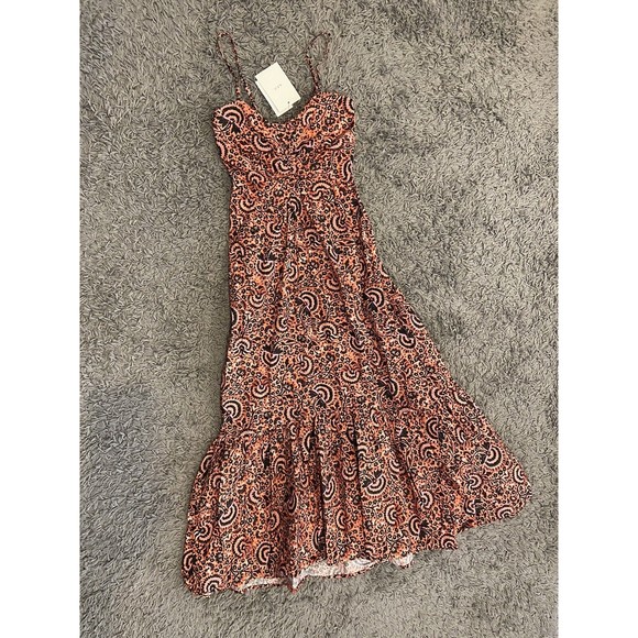 A.L.C. NWT Lilah Dress in Coral Multi Size 0  $495.00 - Picture 13 of 16